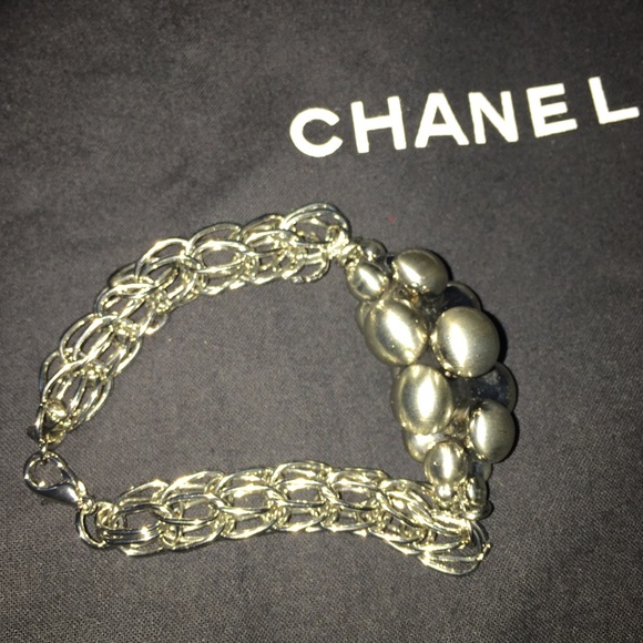 Silver chain link bracelet - Picture 3 of 4